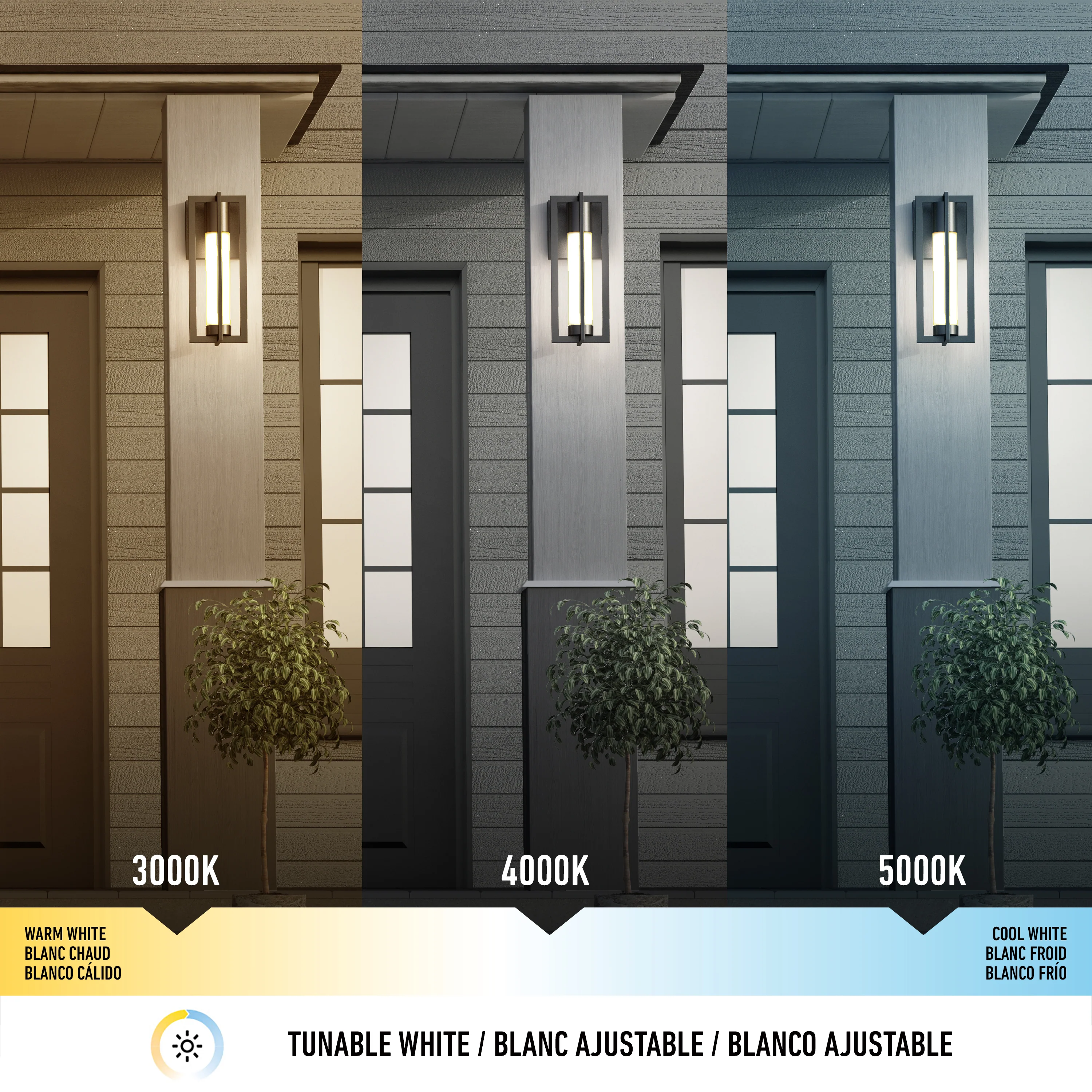 Walt indoor-outdoor LED wall light - Image 7