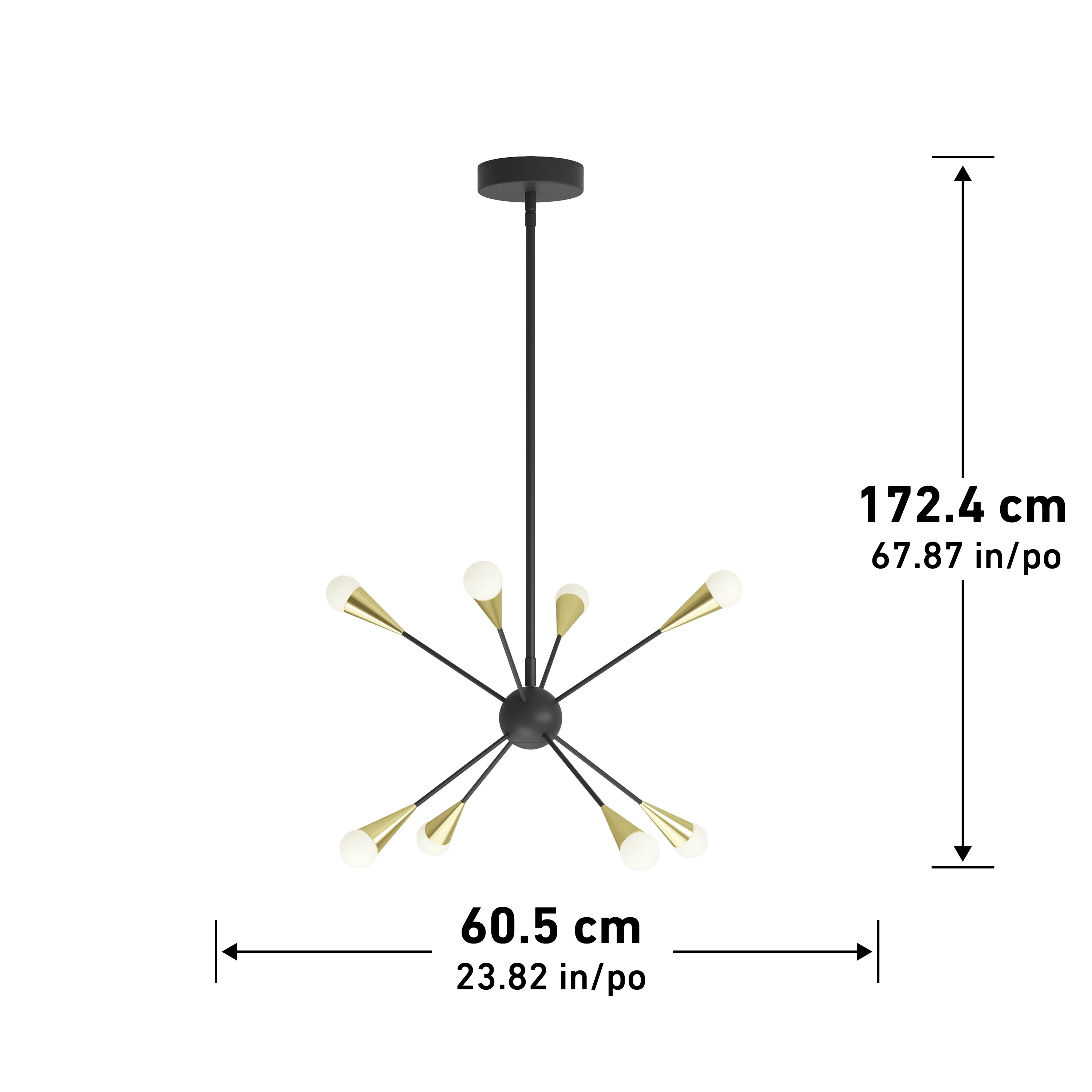 Wayden modern LED pendant light 3 CCT - Image 12