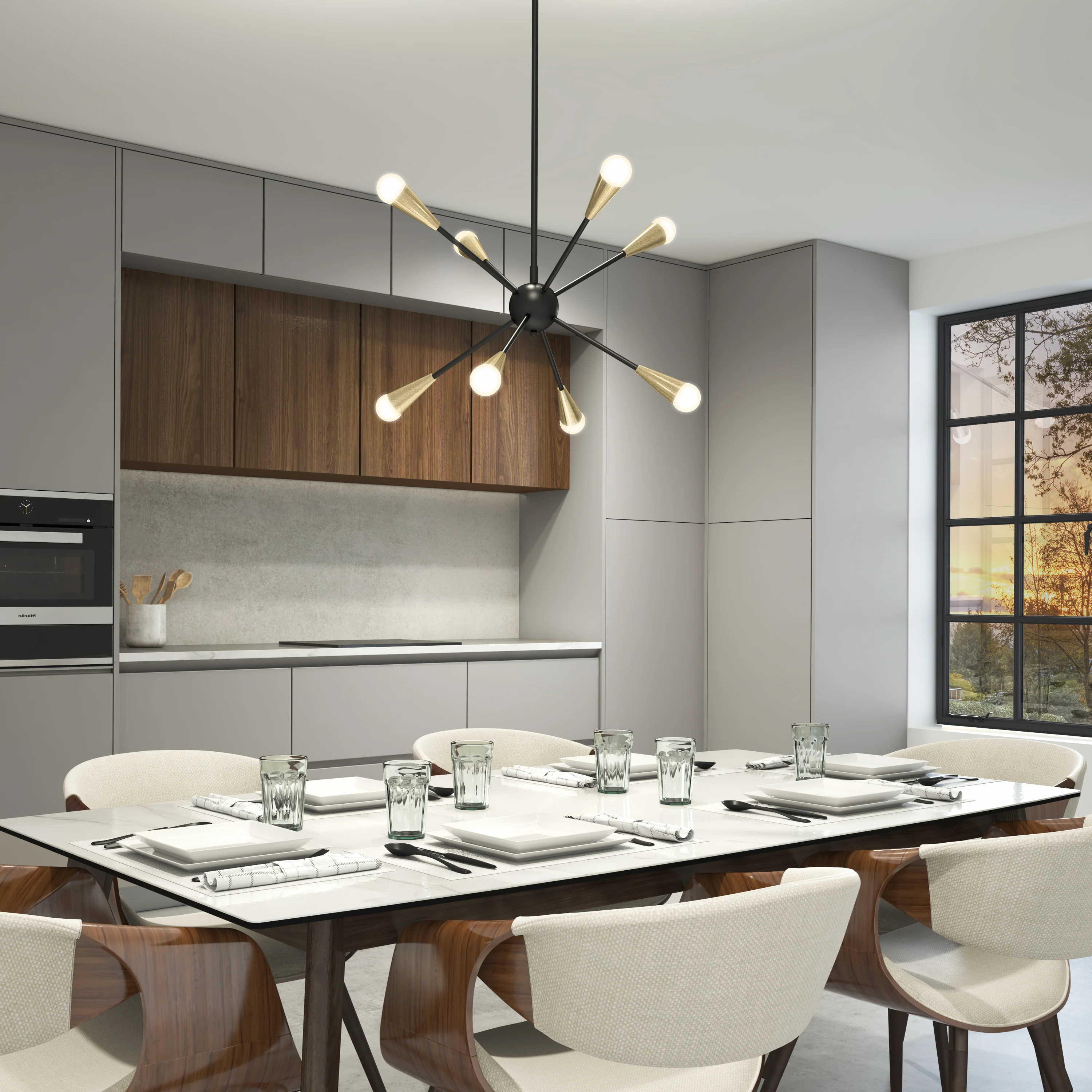 Wayden modern LED pendant light 3 CCT - Image 9
