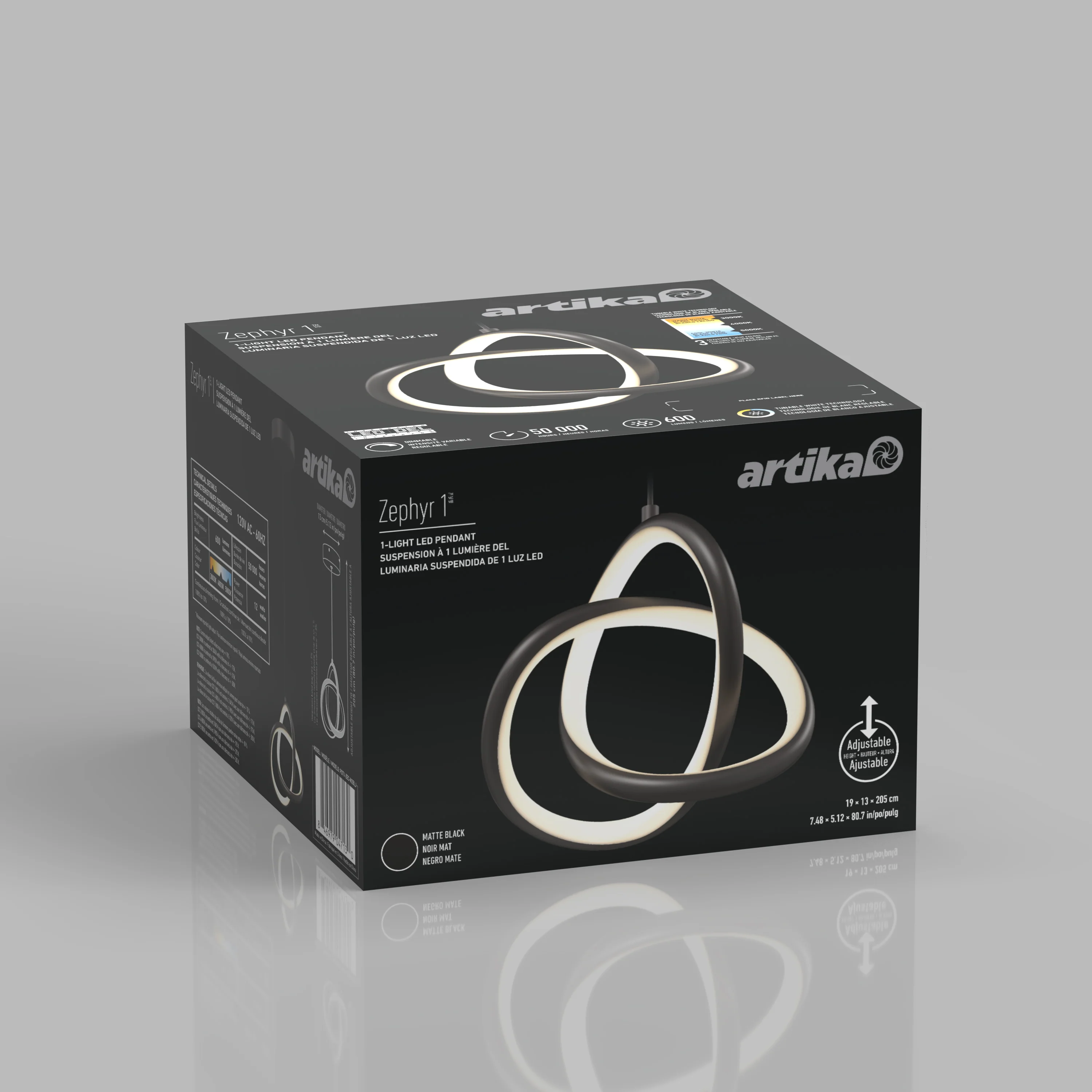 Zephyr LED pendant light - Image 12
