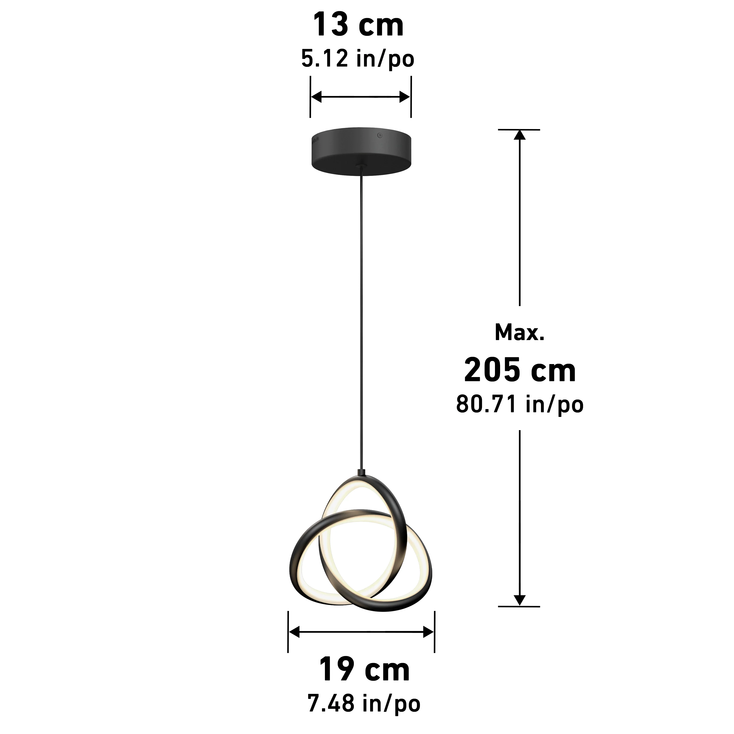 Zephyr LED pendant light - Image 14