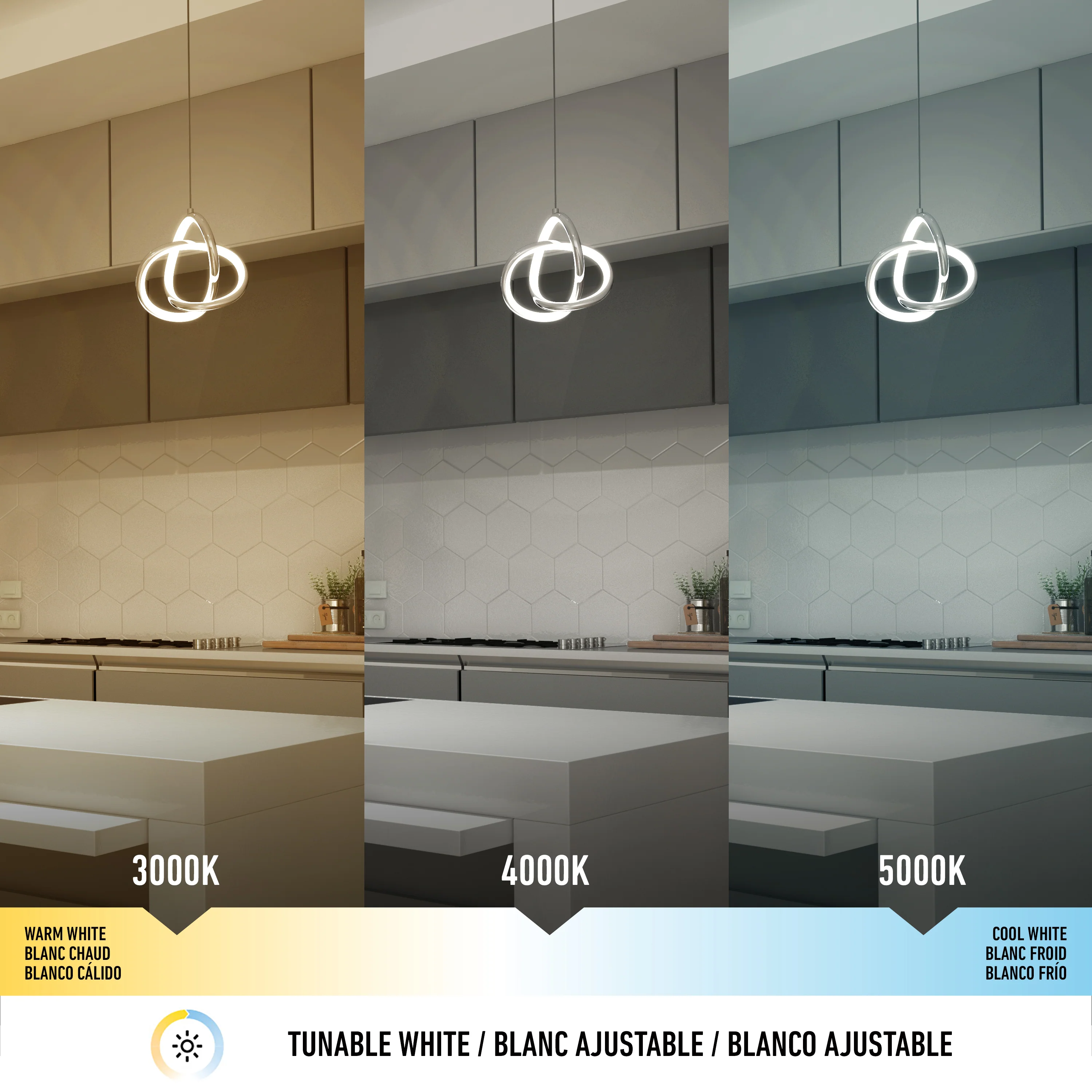 Zephyr LED pendant light - Image 21