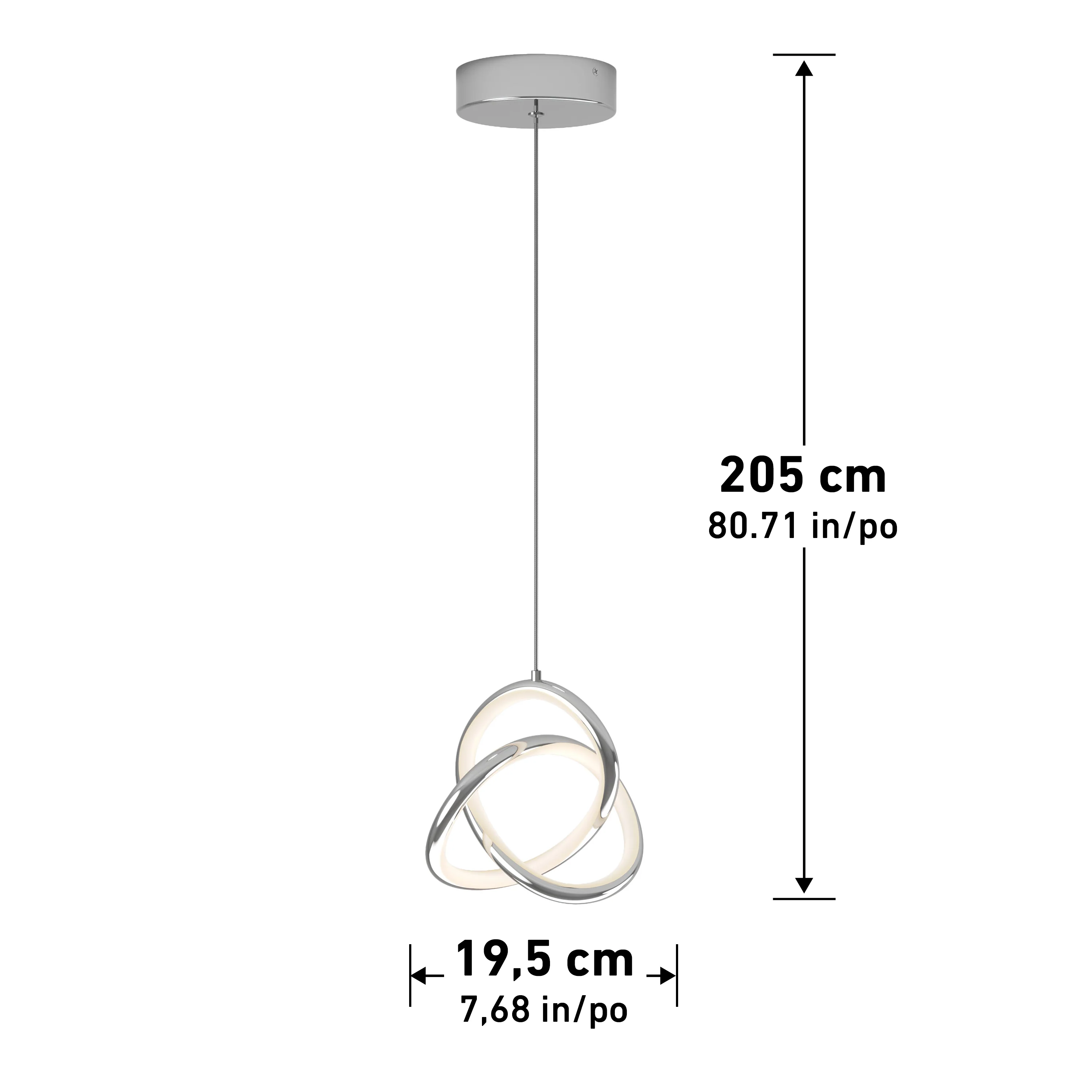 Zephyr LED pendant light - Image 24